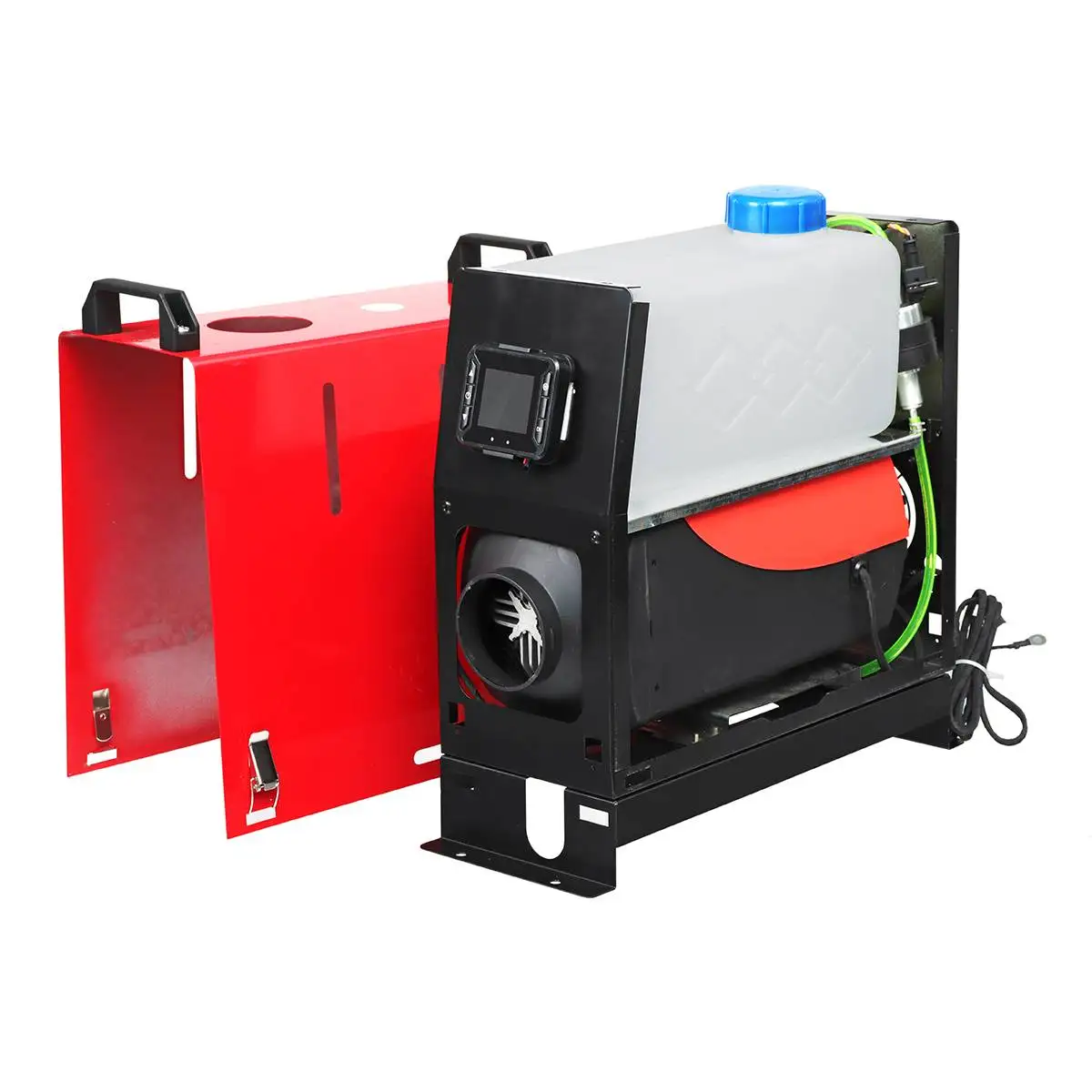 12V 5KW инверторы Дизельный подогреватель воздуха с Дистанционный пульт с lcd монитор нагреватель воздуха на дизельном топливе хост для автомобилей, автобусов, и т. д. вы можете использовать грузовики плоскостной транзистор потепление