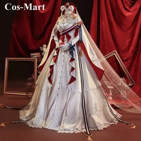 cos mart new game arknights poca cosplay costume elegant gorgeous sweet formal dress activity party role play clothing