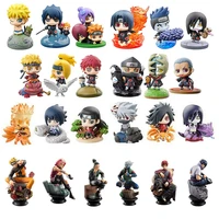 shippuden anime model naruto figurine sasuke gaara pop action figure pvc statue decoration doll hand made collectible toy gifts
