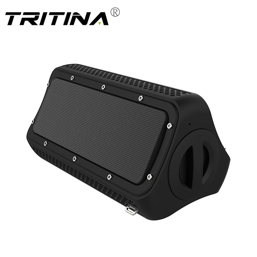 Tritina портативный Bluetooth динамик с микрофоном водонепроницаемый Душ встроенный
