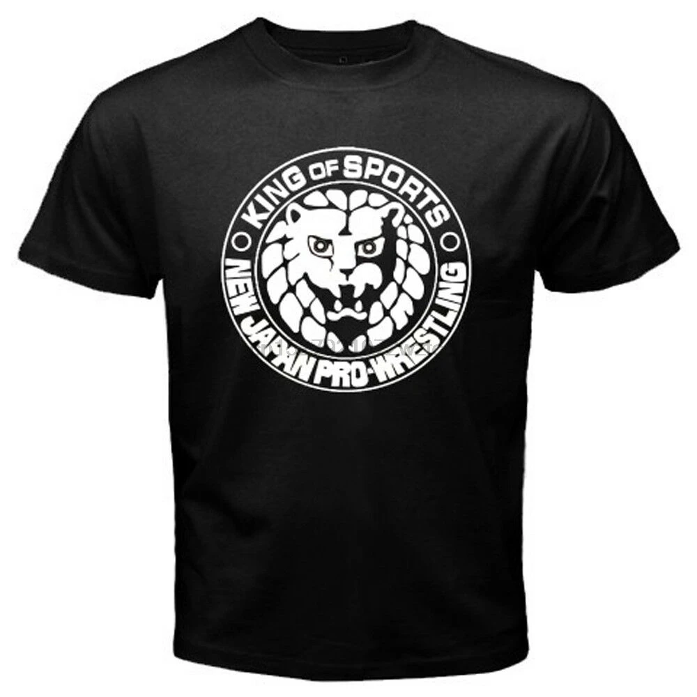 Новая Японская Профессиональная футболка с логотипом NJPW для боевых искусств