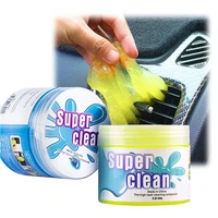 car cleaning gel dust collector air vent outlet cleaning dashboard laptop magic cleaning tool mud remover car gap dust dirt 1pc