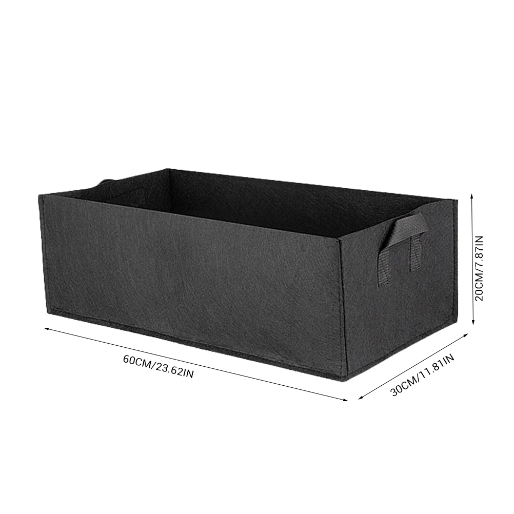 Тканевые горшки для выращивания растений Нетканый мешок посадки цветов