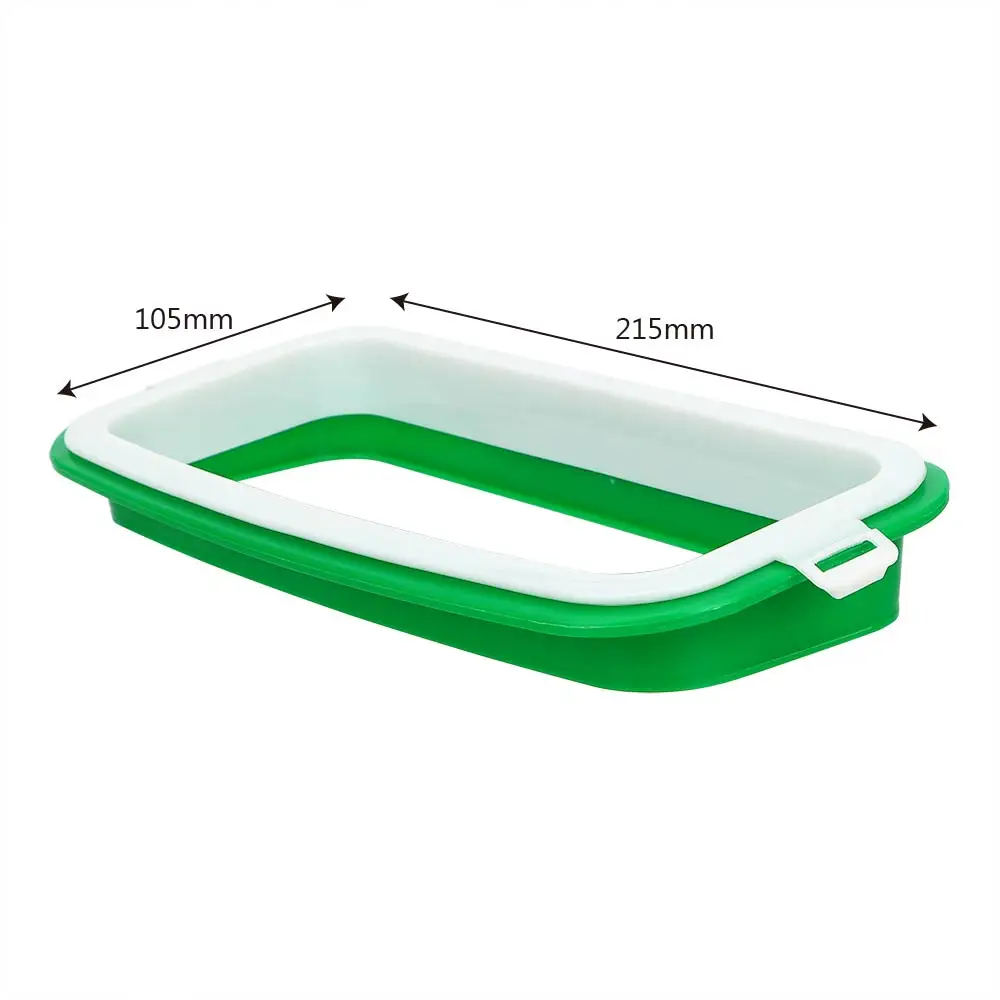 

Cupboard Door Back Trash Rack Storage Rack Hanging Rubbish Bag Holder Household kitchen Tools