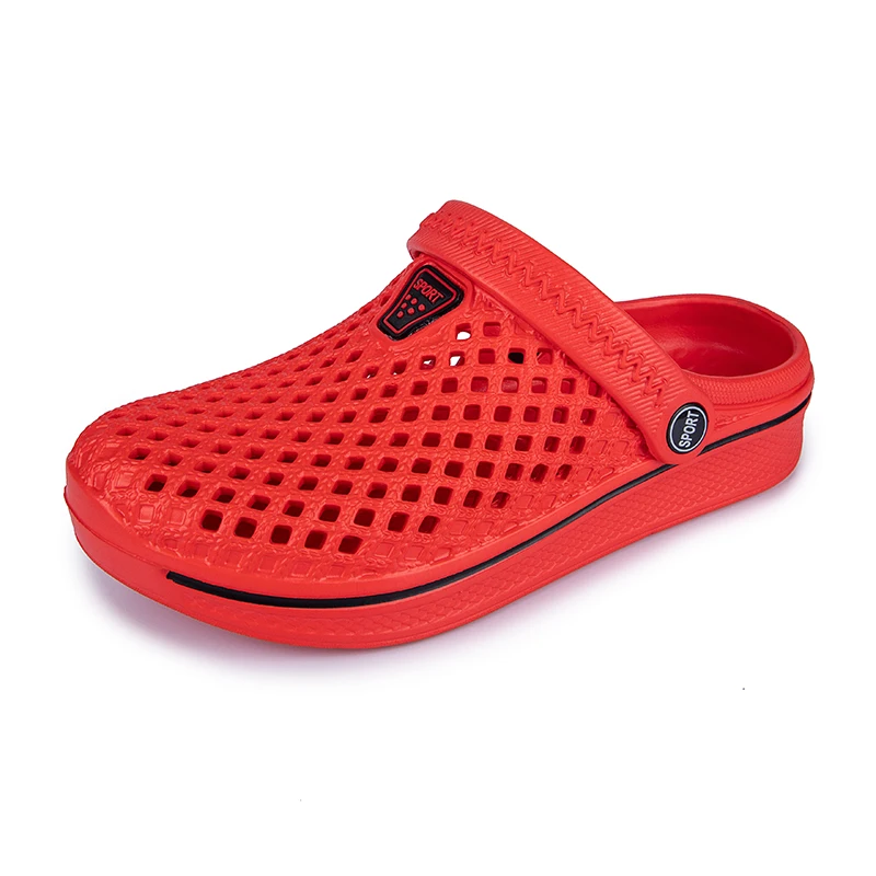 

2021 Sandals Mens Womens Crocks Summer Non-slip Hole Shoes New Crok Clogs EVA Garden Crocse Male Female Beach Flat Slippers