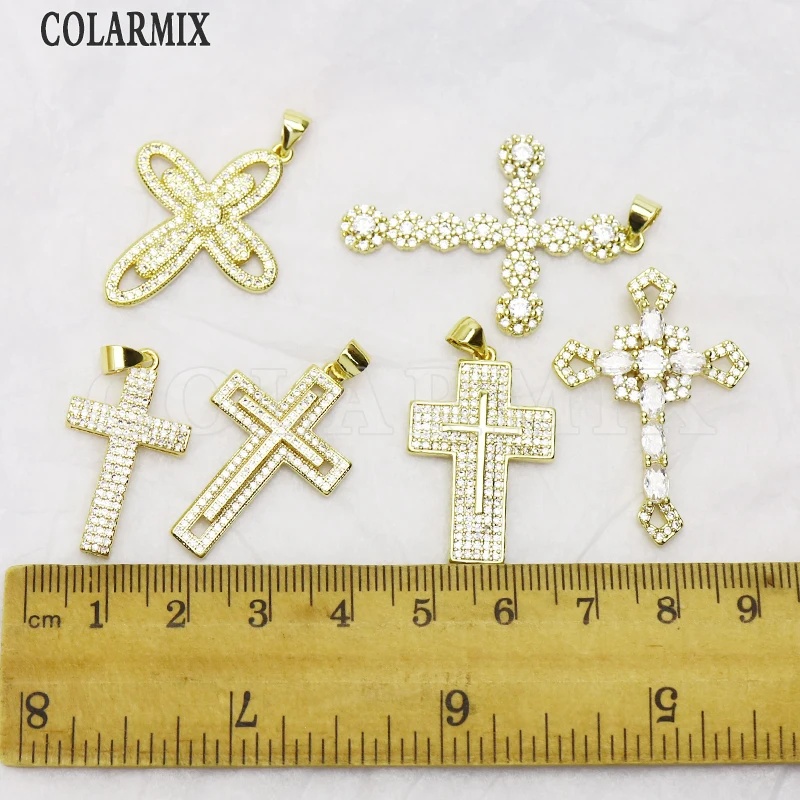 

8Pcs Cross Mix style pendant Jewelry Pendant Charms Jewelry Accessories Jewelry pendant Gift Fashion jewelry Pendant 8367