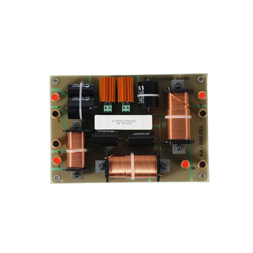 Делитель частоты DIY активный ВЧ кроссовер баса Аудио 15 дюймов Динамик 2 Way твитер