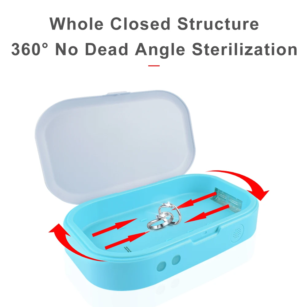 UVC Мини стерилизатор для телефона коробка дезинфицирующих средств УФ светильник