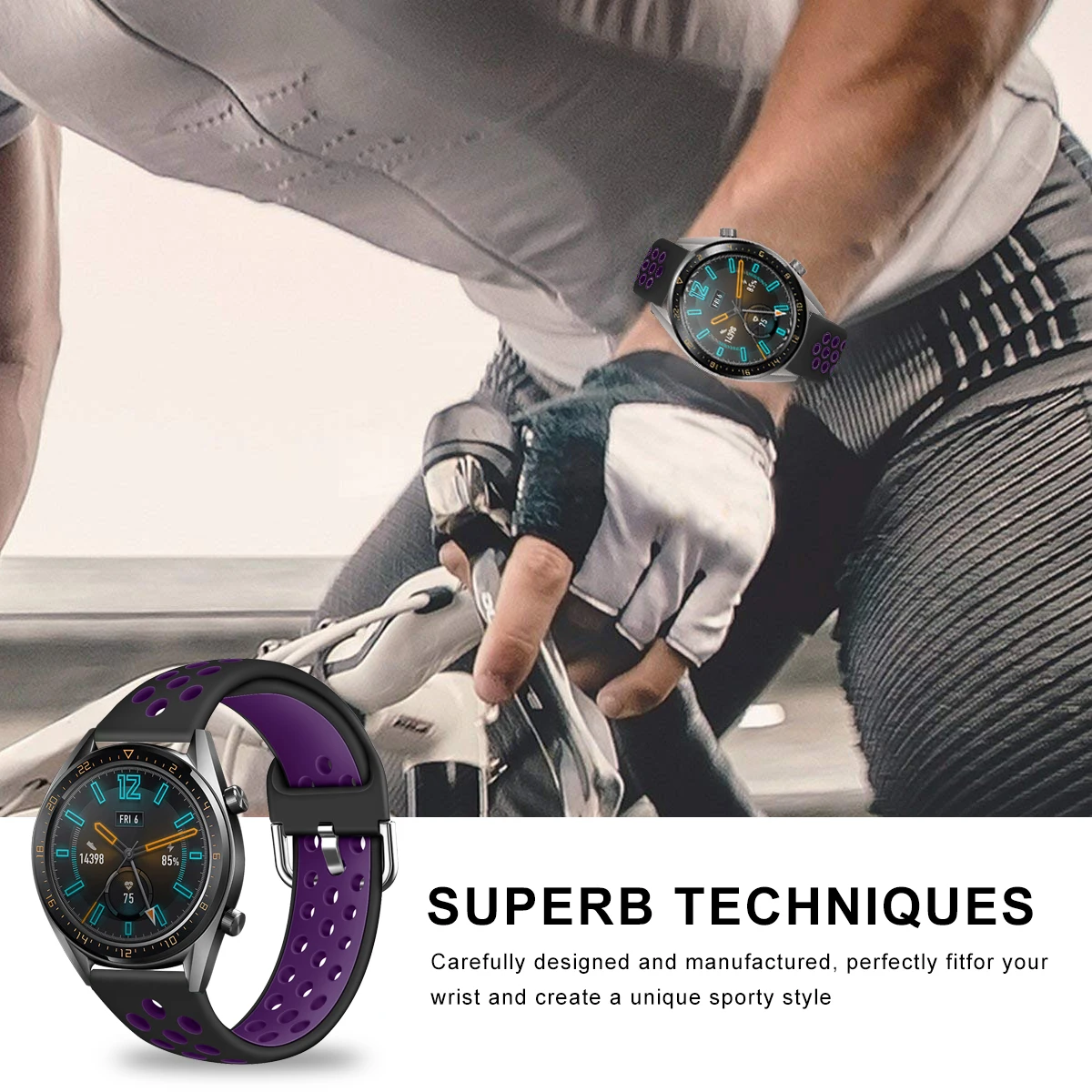 Для huawei Watch GT 2 ремешок 22 мм гибкий мягкий силиконовый Смарт-часы с заменой ремешка браслет для huawei Watch GT2