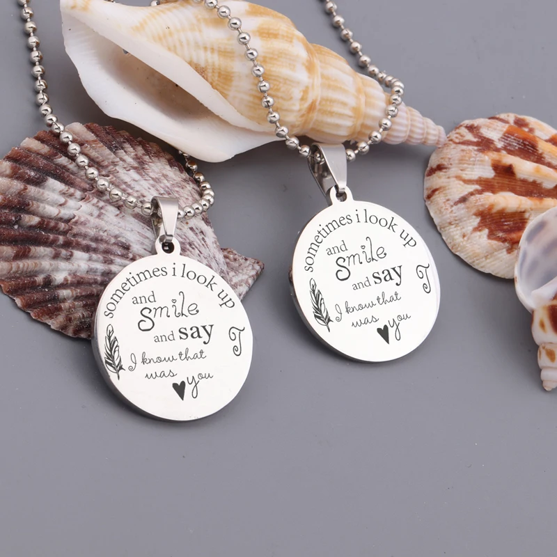 A Piece Of My Heart Lives In Heaven Bead Chain Charm Round Necklace Miscarriage Remembrance Baby Loss Jewelry Memorial Gift | Украшения и
