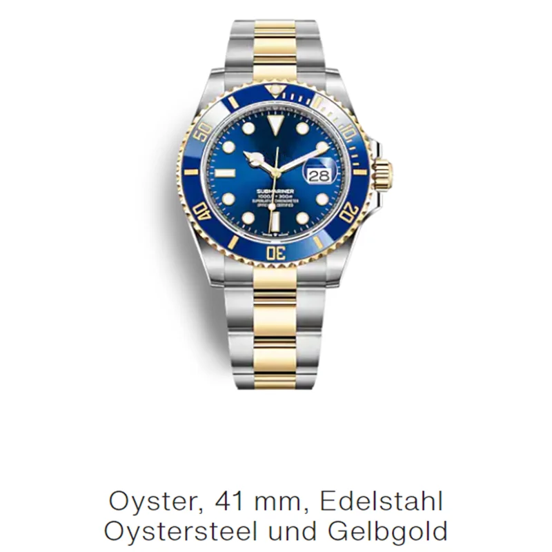 Роскошные часы Hulk Submariner бизнес для Rolex Классические Автоматические спортивные