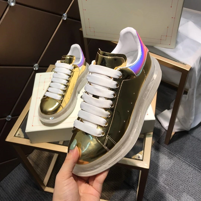 

Mode Vrouwen Lichtgewicht Sneakers Luchtkussen Dames Trainers Casual Schoenen Platform Sneakers Ademend Comfort Flats Gemengde