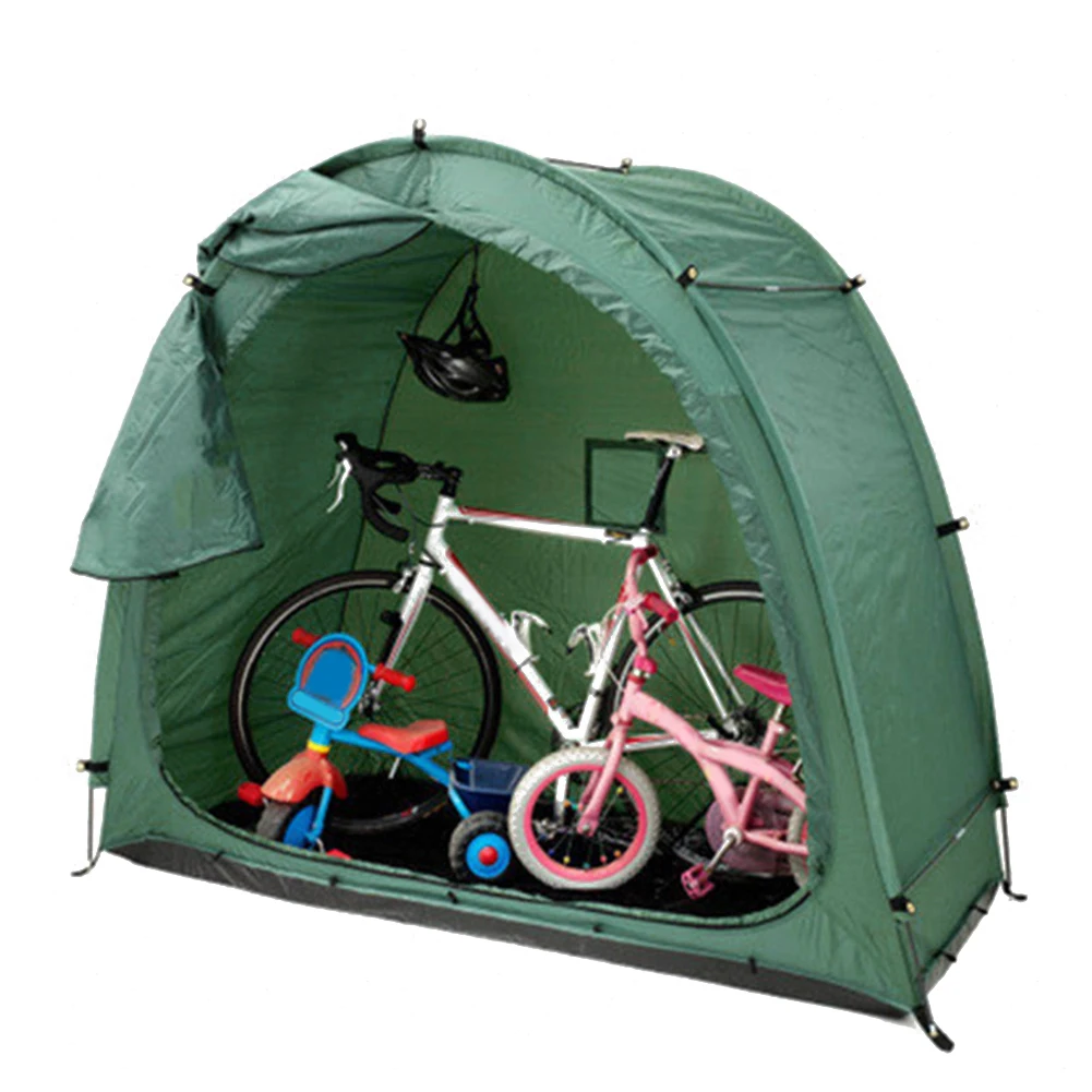 

Cycling Single Tents Bicycle Tent Heavy Duty Space Saving Waterproof Weatherproof Outdoor Storage Mountain Bike Shed Tent