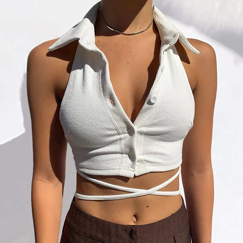 

Женская Сексуальная футболка с открытой спиной в стиле Харадзюку, Топ с длинным рукавом, укороченные топы, женская футболка, Летние повседн...