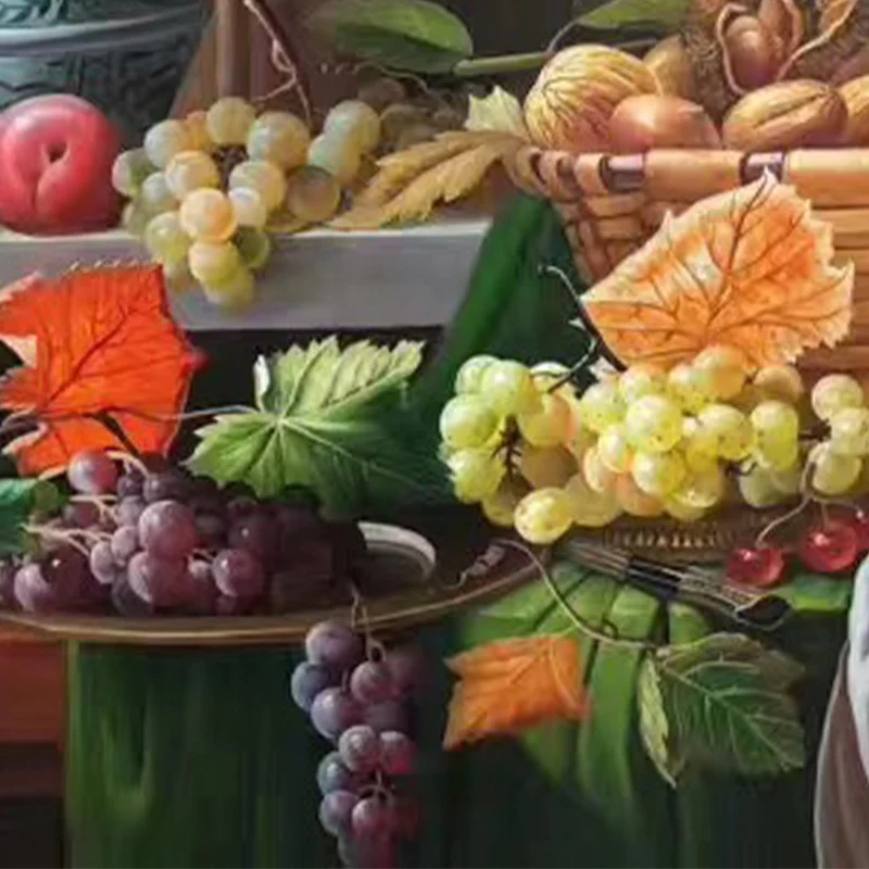 KOWELL 100% ручная роспись Реалистичная классическая картина маслом фруктов на