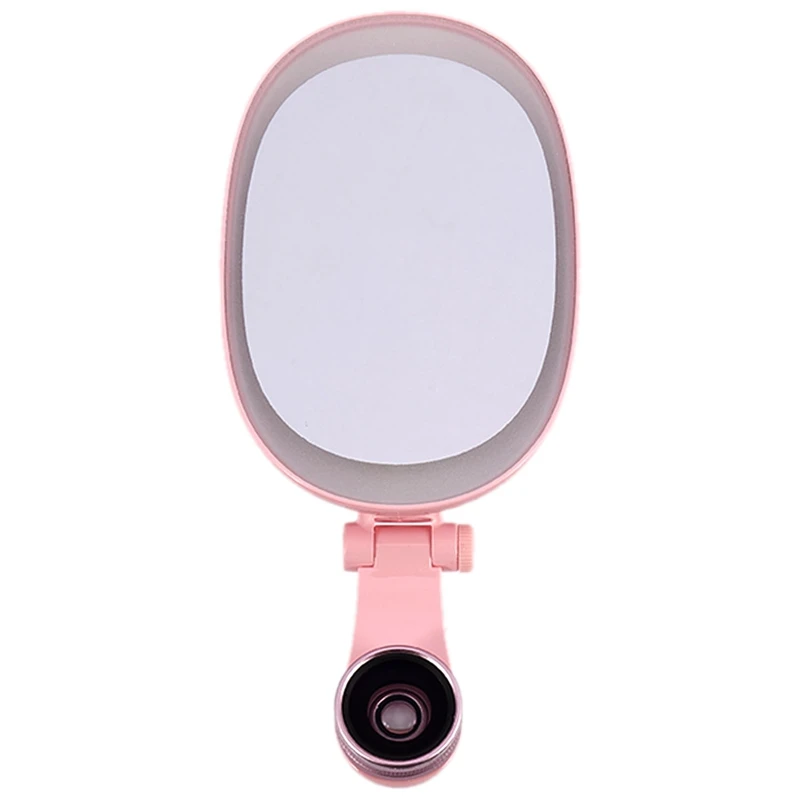 Кольцевой светильник для селфи регулируемая светодиодная лампа с мобильным