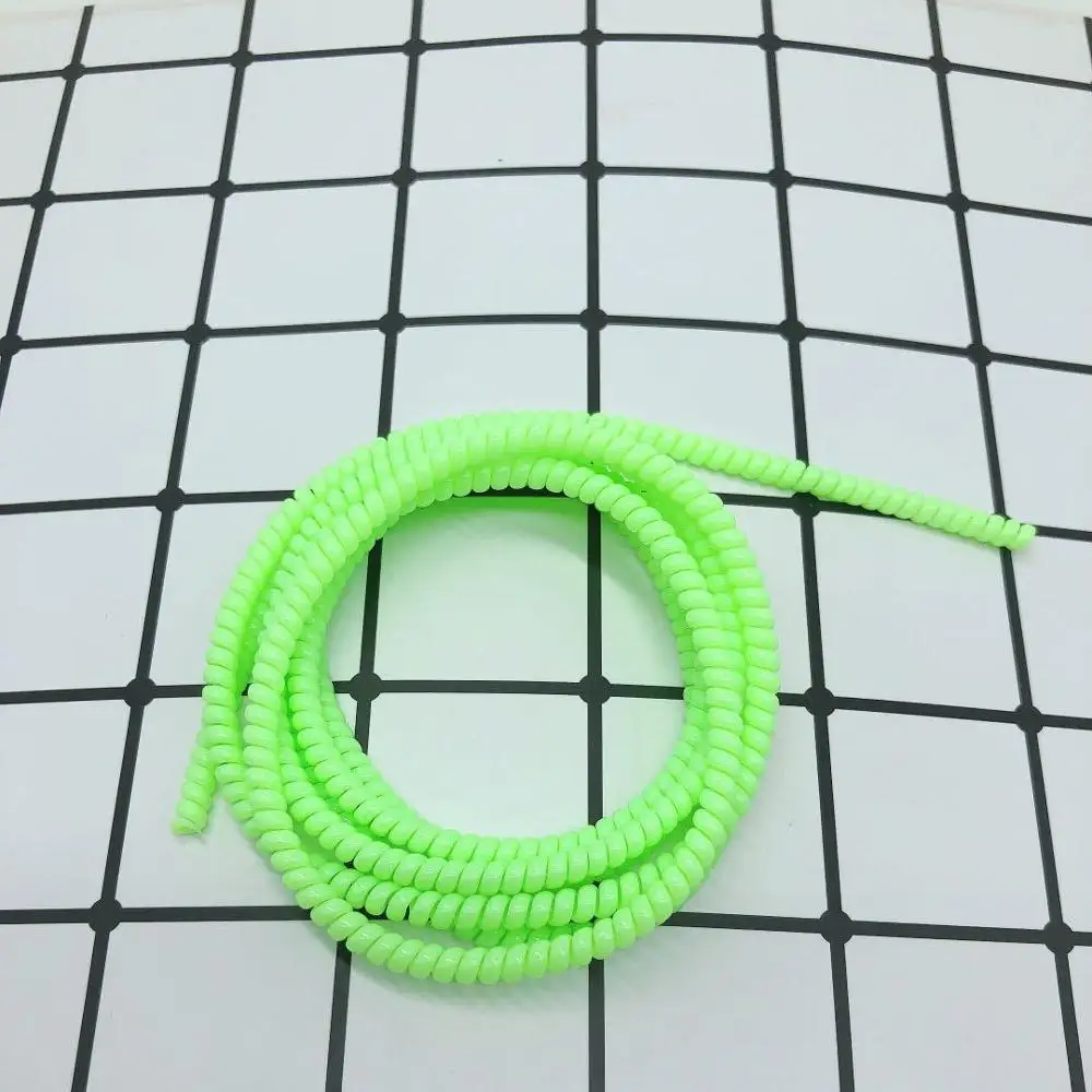 Новинка яркие цвета 1 5 м спиральный защитный шнур зарядного устройства из ТПУ для