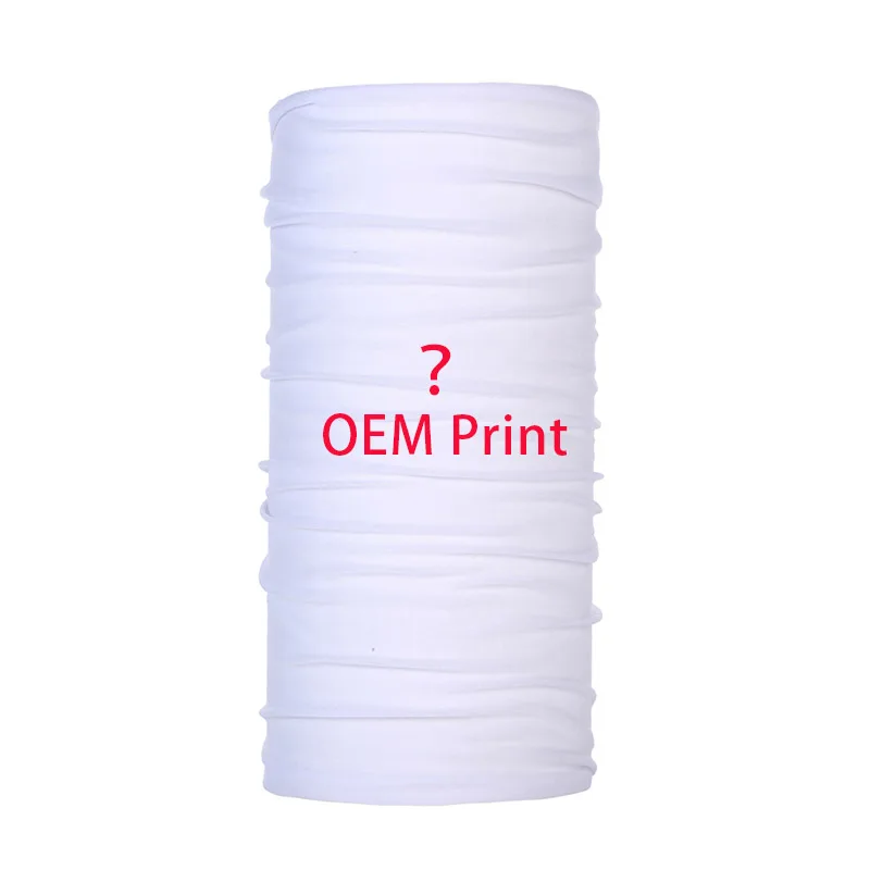 Custom OEM Digital Printing Seamless Bandana Cycling FACE MASK Skull Face Shield Tube Fishing Hiking Scarves Balaclava |