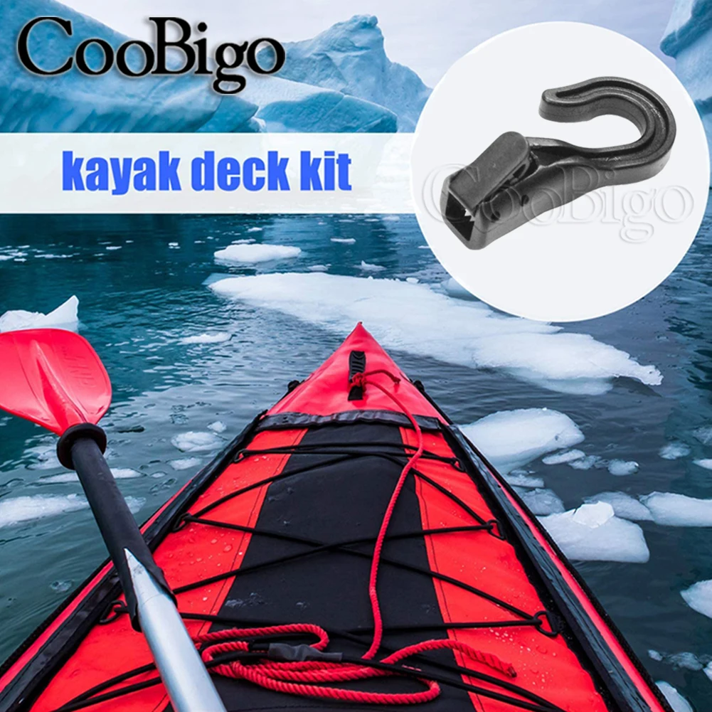 20 шт. открытые концевой шнур крючки застежка Лодка Байдарка мотоцикл веревка