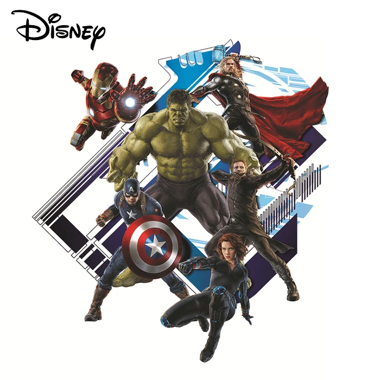 Дисней Дети DIY 3D стикер Мстители Детская комната украшения наклейки для детсада