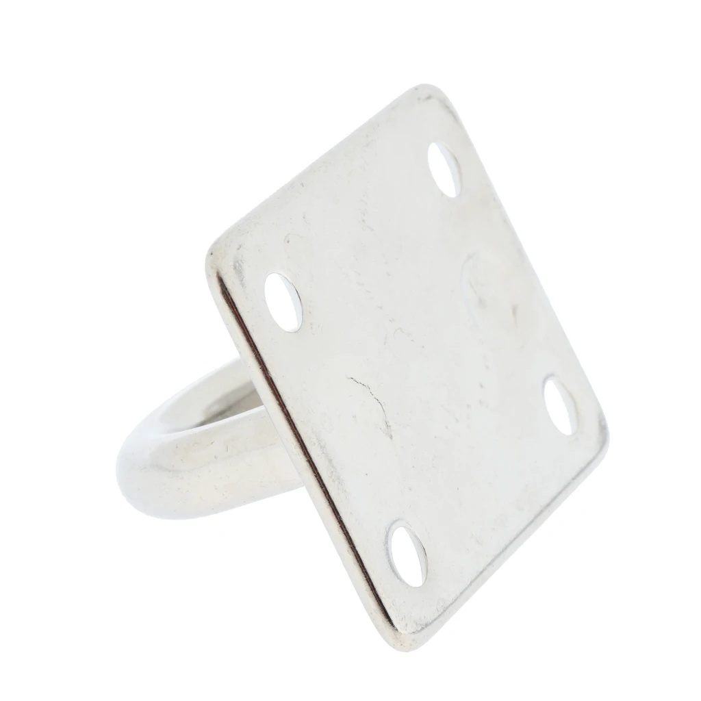 Производительная нержавеющая сталь 8 мм накладка глазка квадратная морская