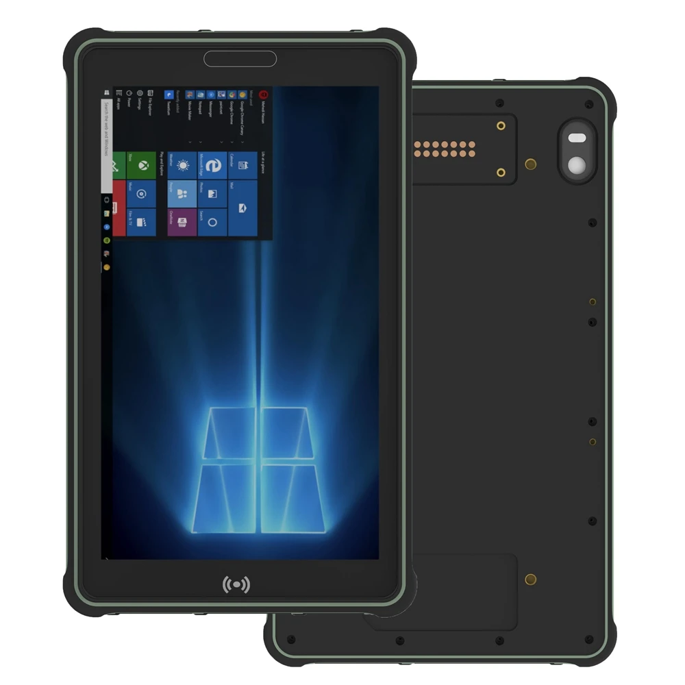 

Rugged industrial tablet PC 8 inch RAM 4GB ROM 64GB Windows 10 Professional Edition with RJ45 RS232D port 2D scanner LV2096