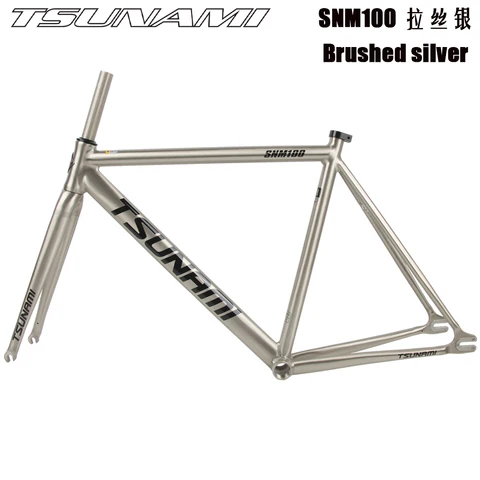Рама для велосипеда TSUNAMI SNM100, рама для велосипеда с фиксированным шестеренком 49 см, 52 см, 55 см, 58 см, алюминиевая рама для гоночной дорожки, разные цвета на выбор