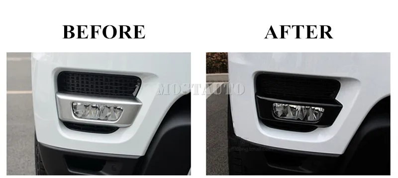 Для Ленд Ровер Range Rover Sport (Land черный передние противотуманные фары светильник