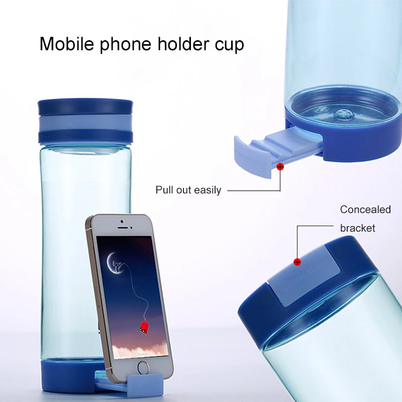 Креативный держатель для телефона тритановый Пластиковый Кристалл бутылка воды