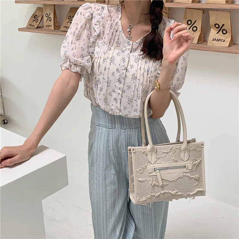 Милые розовые женские сумки на плечо для покупок женская сумка из хлопка и шерсти