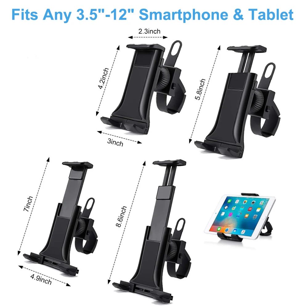 Держатель для телефона на руль велосипеда подставка планшета крепление iPad iPhone