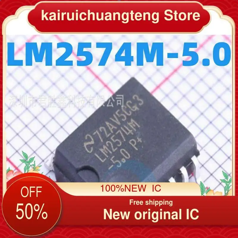 

(1PCS) LM2574M-5.0 LM2574MX-5.0 SOP-14 5V New original IC
