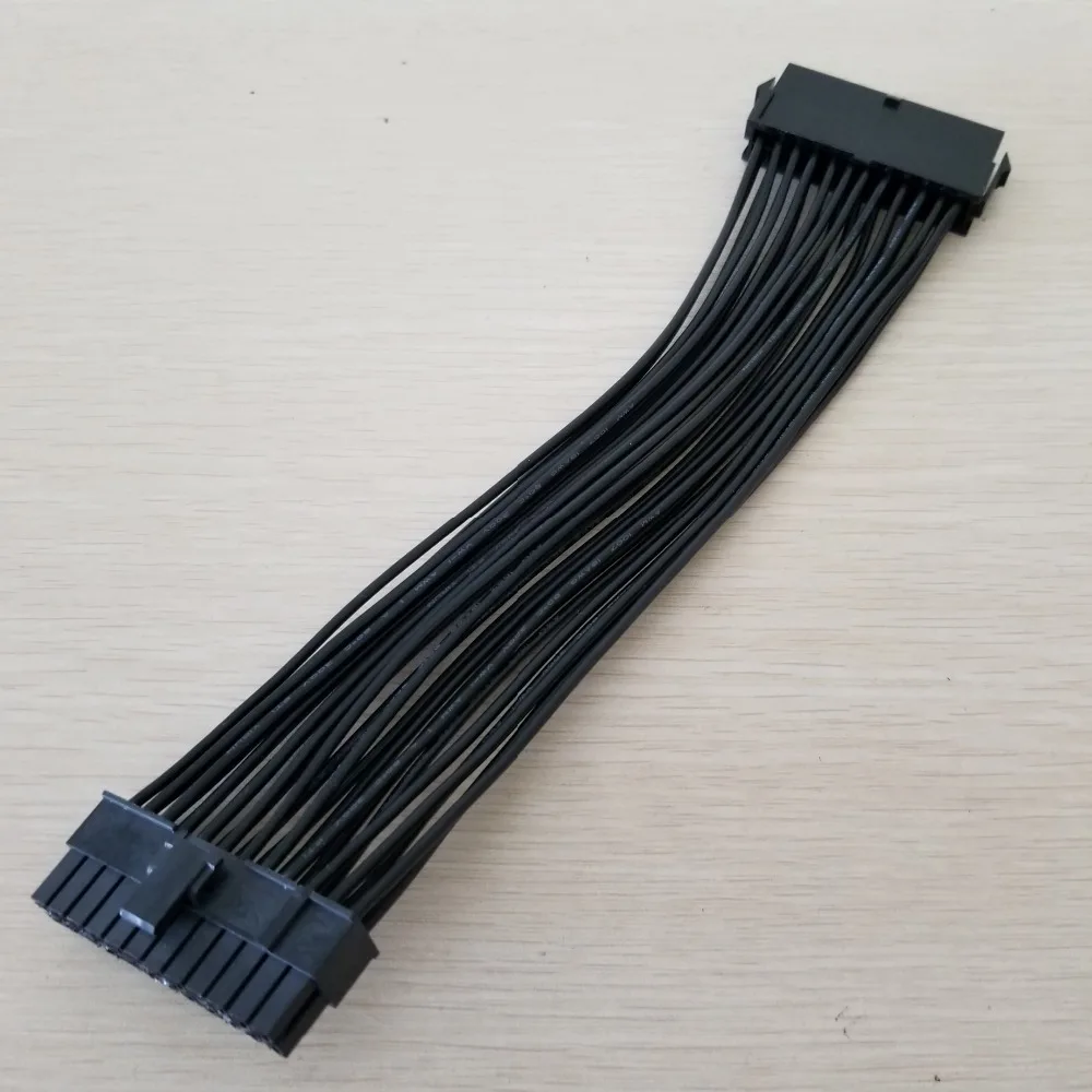 Плата ATX для материнской платы 24Pin блок питания удлинитель 18AWG ПК сделай сам 20 см/30