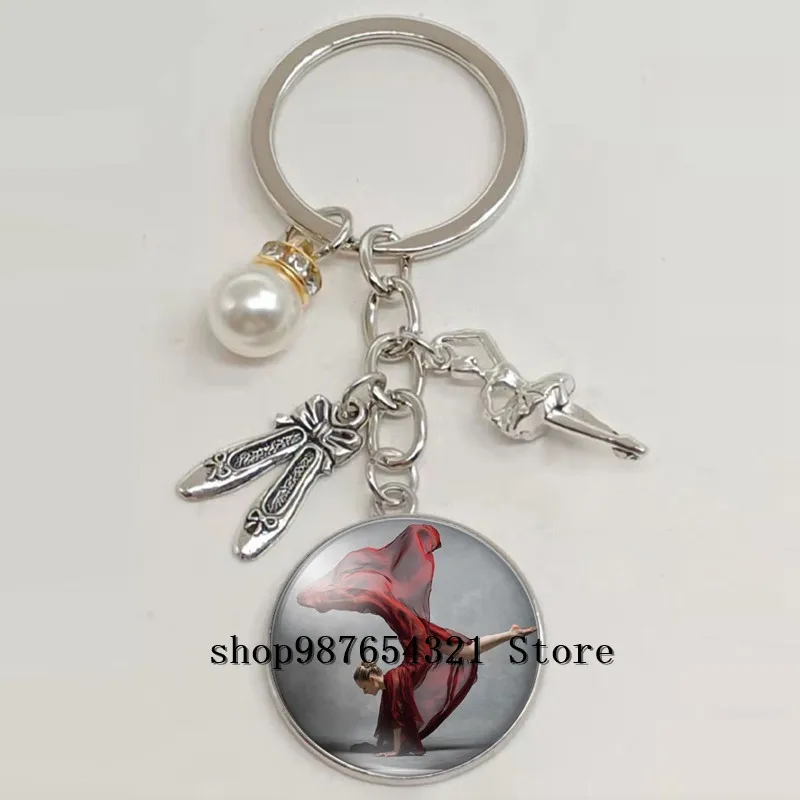 Новинка Современная Красота танцовщица телефон круглая фотография стекло