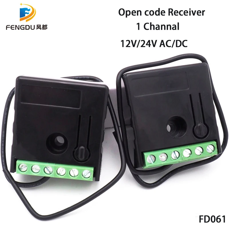 

mini rf wireless remote controller universal garage door receiver for auto gate