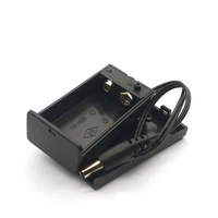 300pcslot masterfire plastic 9v pp3 battery holder storage box case with onoff switch dc 2 1mm plug cover high quality