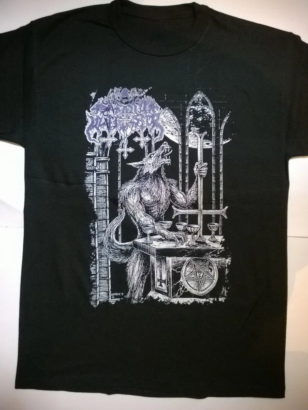 SATANIC WARMASTER футболка Archgoat Goatmoon Sargeist Horna Behexen Moonblood подарок Забавный хлопок|Мужские