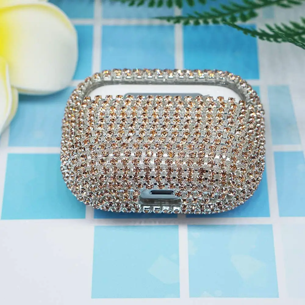 Чехол для AirPods Pro Роскошные блестящие 3D бриллиантовые наушники аксессуары 3 airpods 2