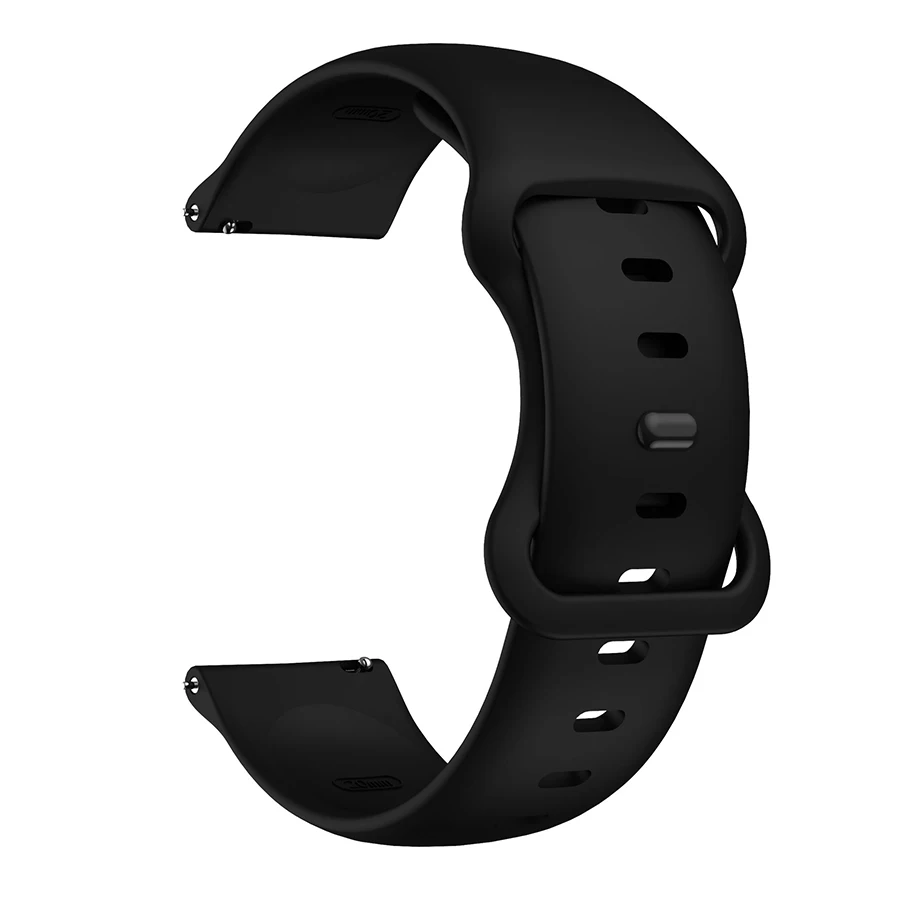 Ремешок силиконовый для Xiaomi Amazfit GTS 2 Mini/2e/Bip браслет Huami GTR 2e/2/GTR 47 мм/Stratos/Pace 20 22 мм