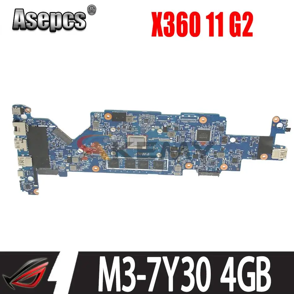 

Материнская плата 932687-601 932687-001 HP X360 11 G2 M3 7Y30 4 Гб 6050A2908801-MB-A02 Материнская плата ноутбука 100% рабочий 100%