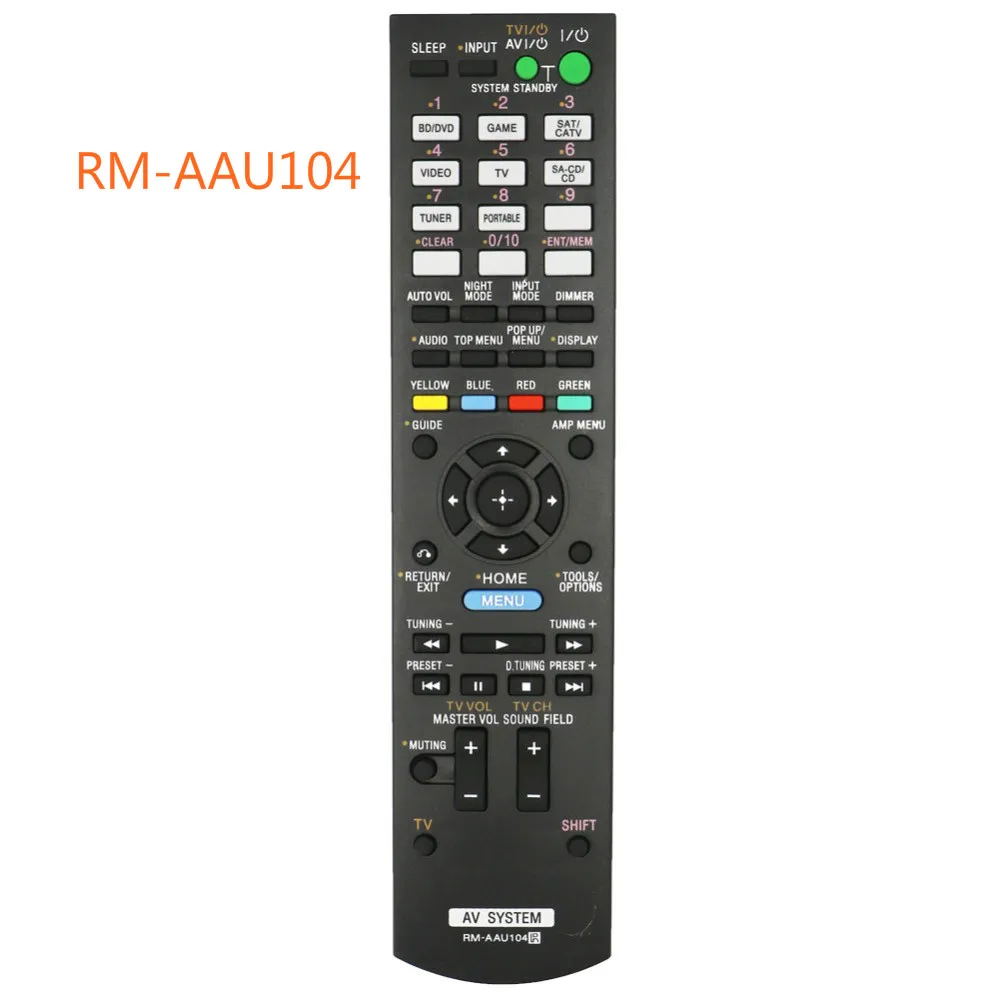 Новый RM-AAU104 для Sony Многоканальный AV ресивер AV Системы дистанционного Управление STR-DH520 STR-DH520/CA Замена