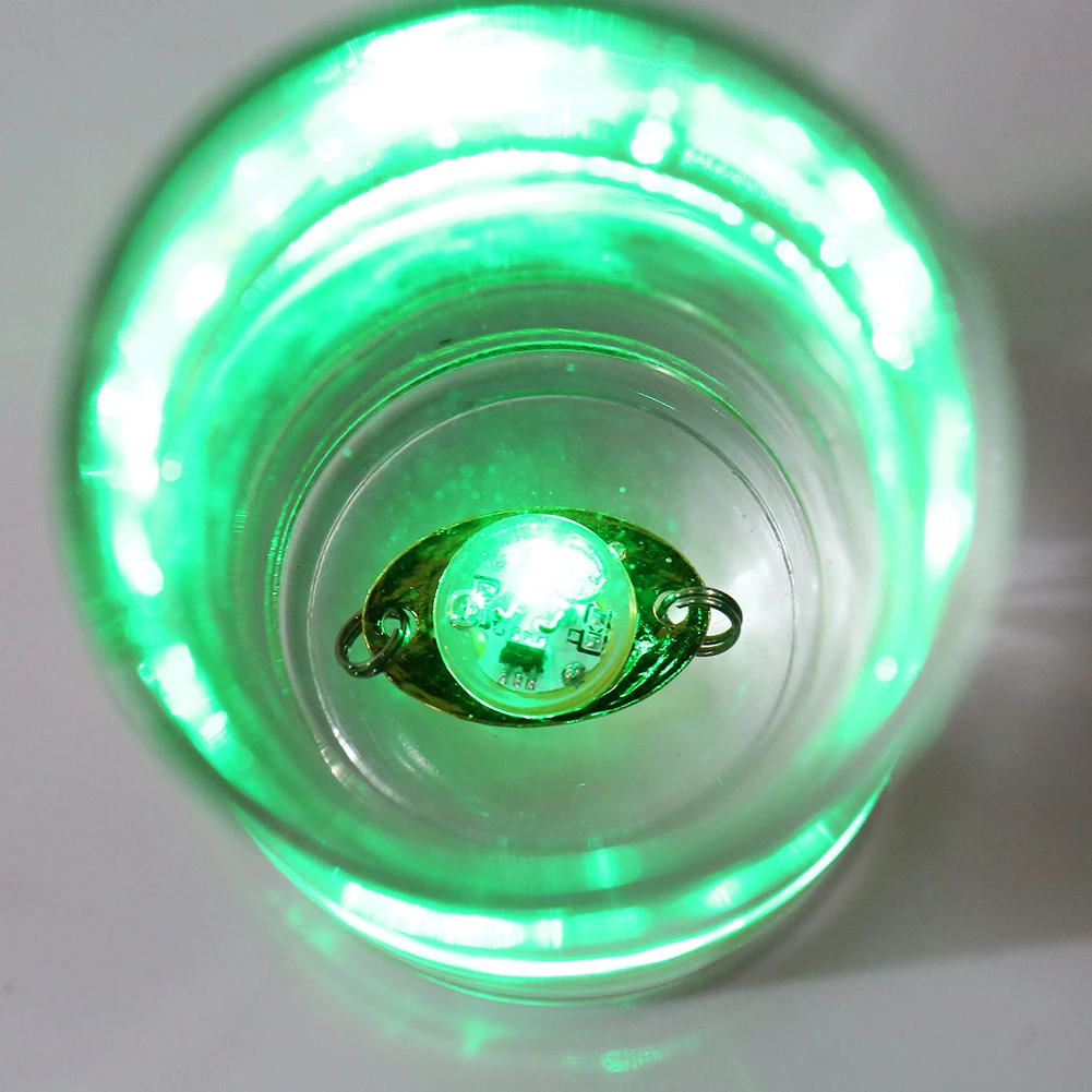 25*17 ультра-длинные Сияющие время светодиодный глубокое падение подводной глаз