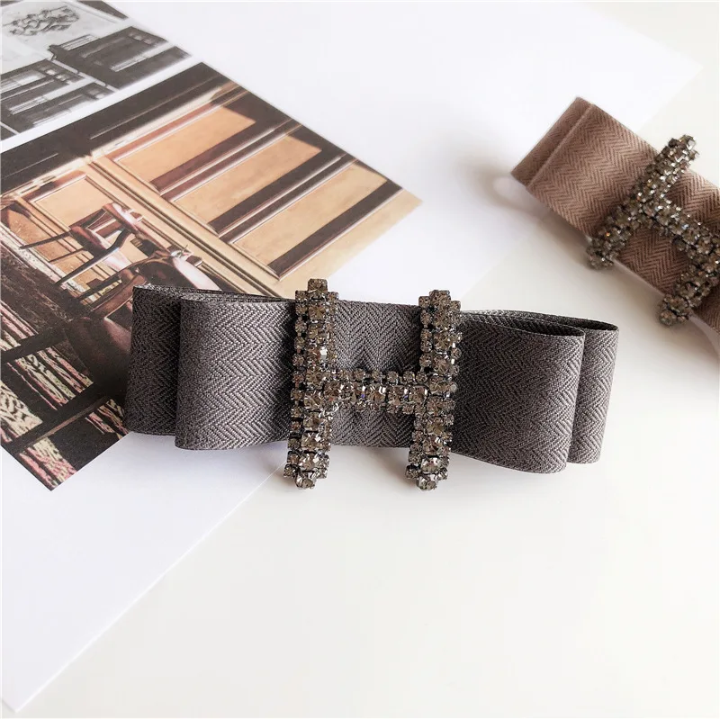 Модные заколки стразы аксессуары для волос элегантные женские Роскошные