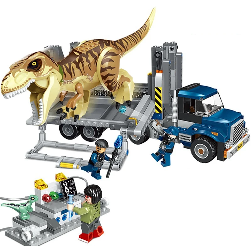 Мир Юрского периода Динозавр индораптор Rampage в Lockwood Estate Building Block игрушки для детей