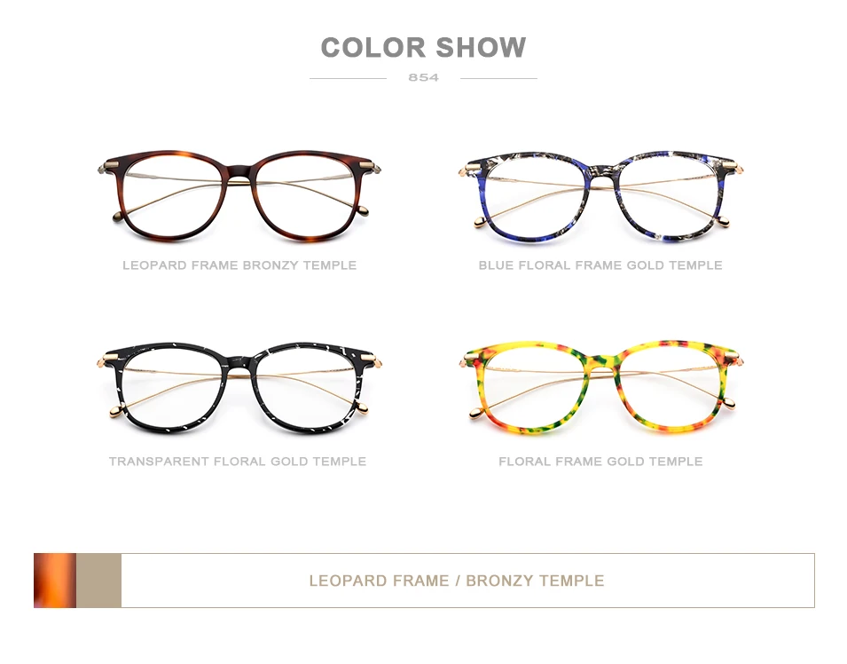 

Retro Reading Glasses Unisex Titanium Acetate Optical Eyewear Ultralight Anti-fatigue Vintage Readers Eyeglasses Spectacles