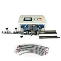 china supplier low price peeling stripping cutting machine computer automatic wire strip stripping machine