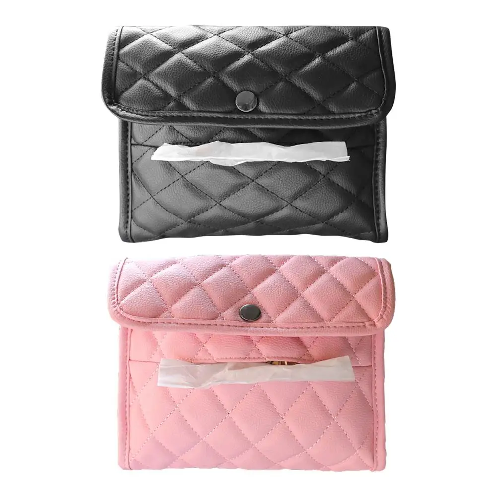 

Автомобильная коробка для салфеток из микрофибры, кожаный солнцезащитный козырек, держатель для салфеток, стильные универсальные чехлы дл...