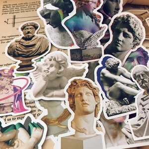 17 шт.упак. винтажная вапорайзер каменная скульптура девушка наклейка Сделай Сам Рукоделие Скрапбукинг альбом нежелательный Журнал Планировщик декоративные наклейки s