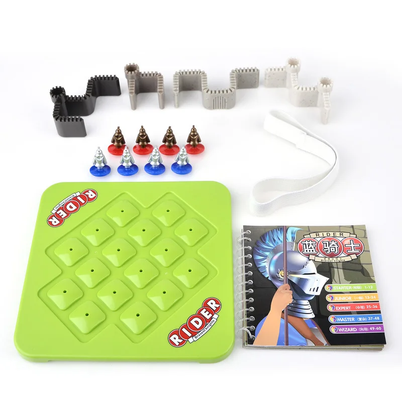 

Child Smart Hide&Seek Board Games Lil Red Riding Hood Three Lil Piggies Animals IQ Challenges Board with Solution Game Kids Gift