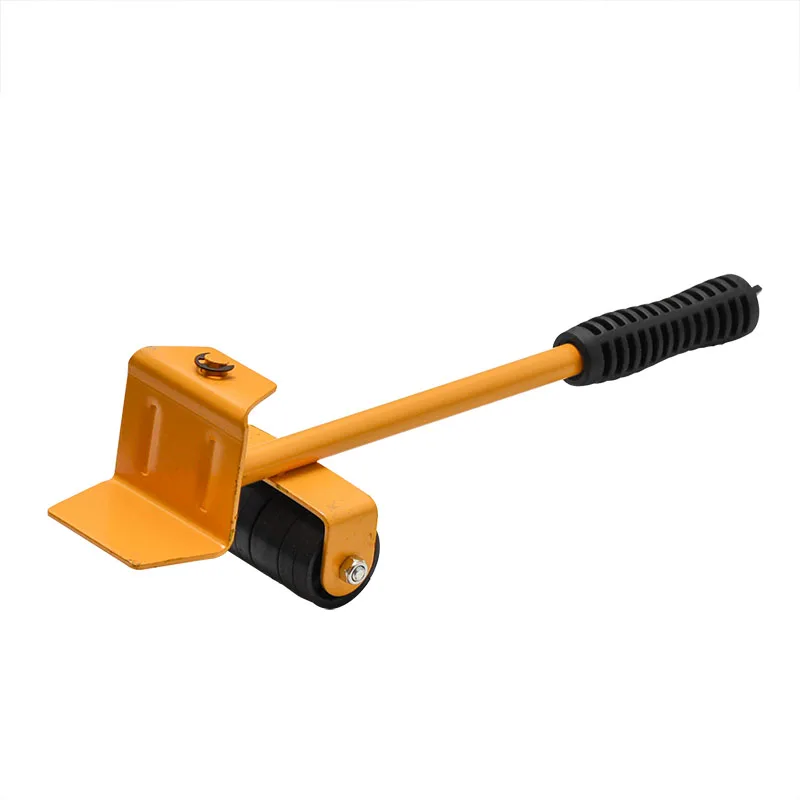 

5Pcs/Set Triangular Iron Mover Plates Corners Movable Portable Mover Heavy Object Moving Slightly Upward Transportation Tool